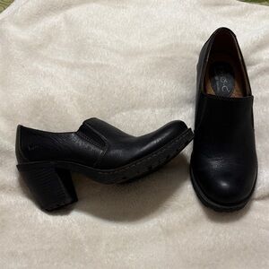 Doc Women's Black Leather Mules